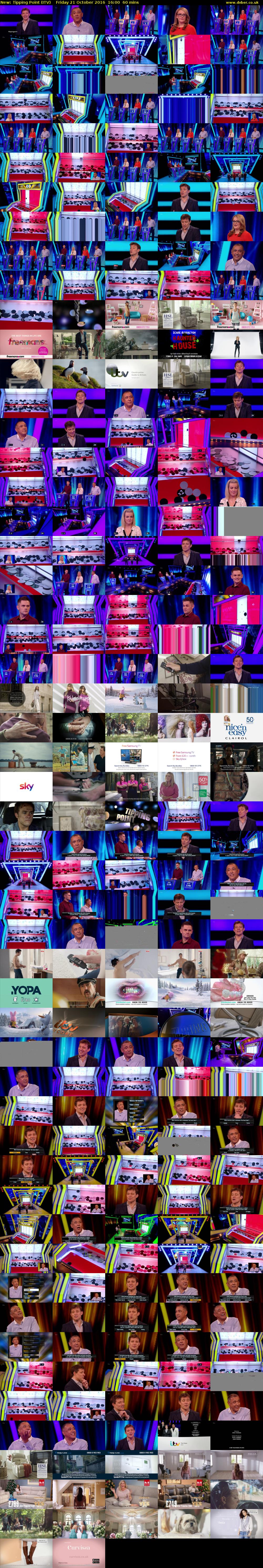 Tipping Point (ITV) Friday 21 October 2016 16:00 - 17:00