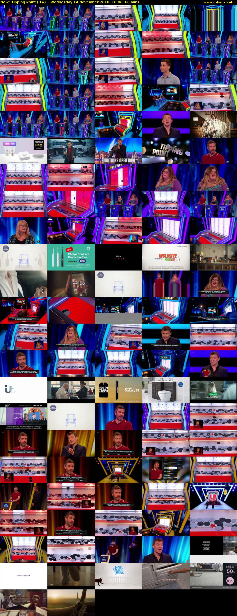 Tipping Point (ITV) Wednesday 14 November 2018 16:00 - 17:00