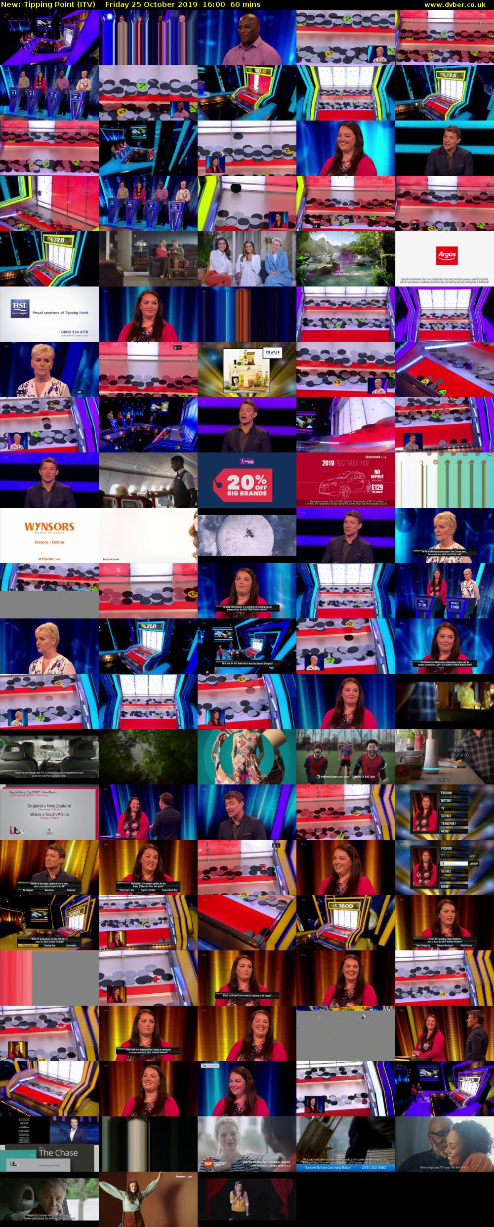 Tipping Point (ITV) Friday 25 October 2019 16:00 - 17:00