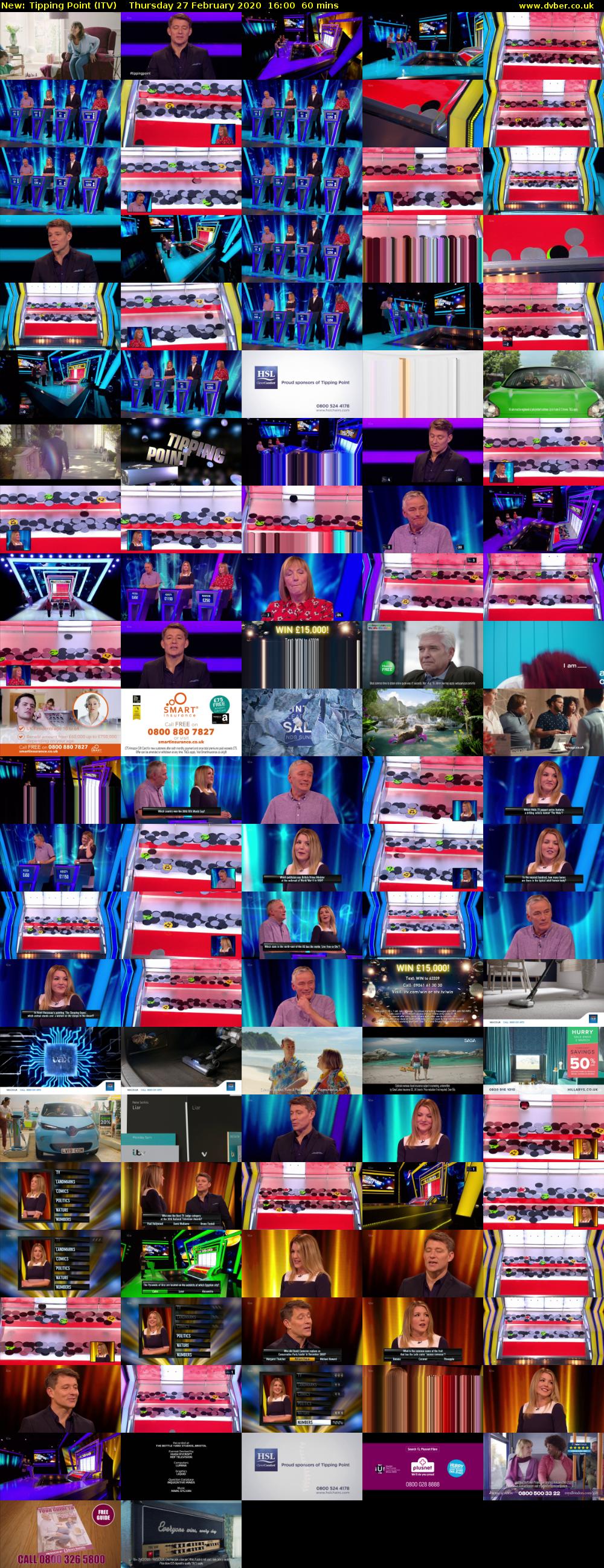 Tipping Point (ITV) Thursday 27 February 2020 16:00 - 17:00