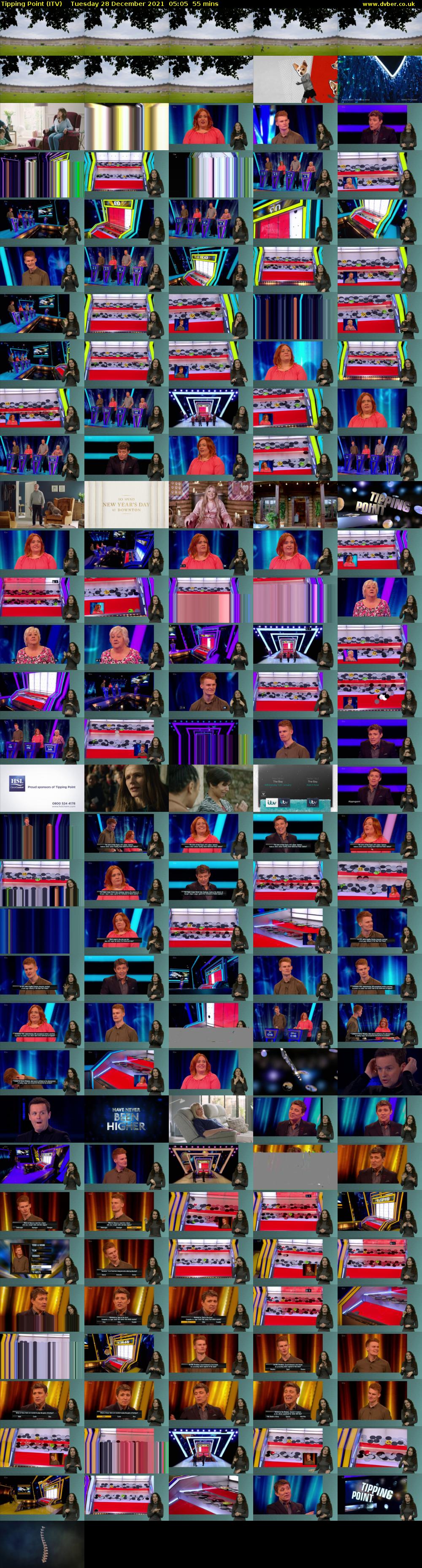 Tipping Point (ITV) Tuesday 28 December 2021 05:05 - 06:00