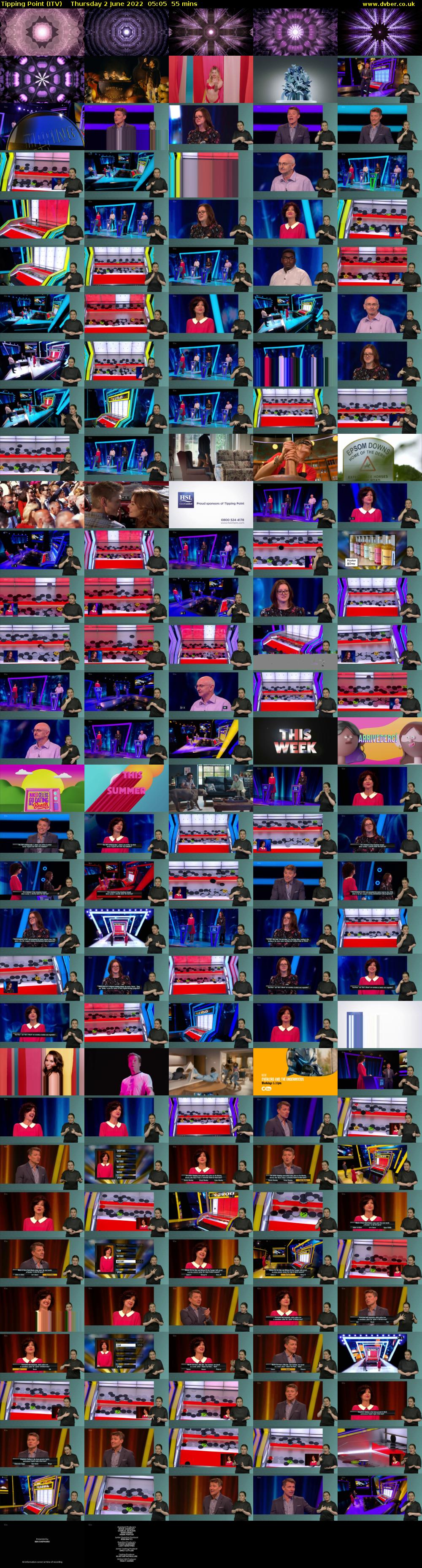 Tipping Point (ITV) Thursday 2 June 2022 05:05 - 06:00