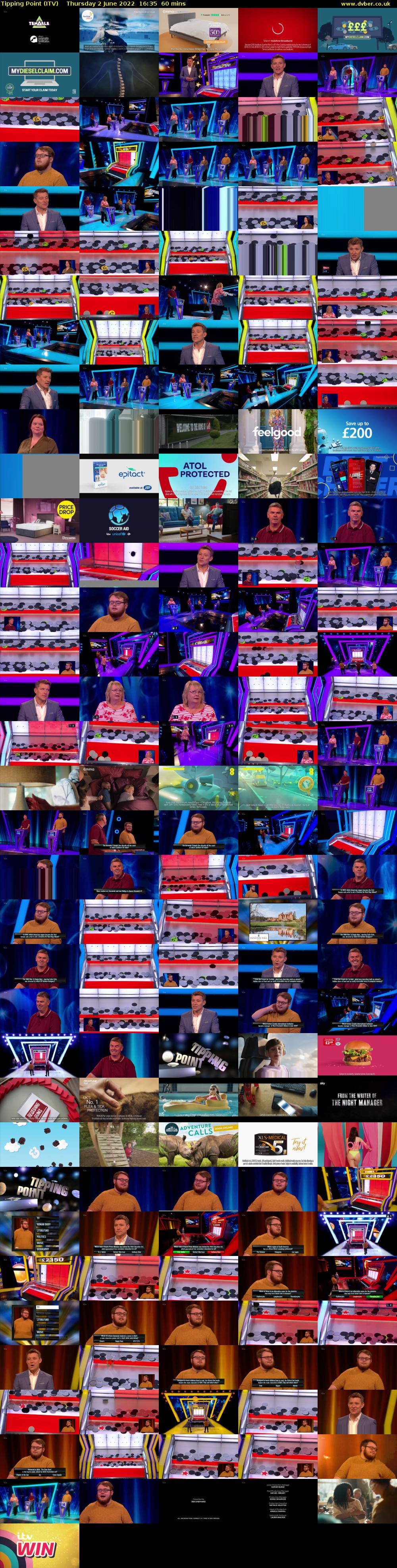 Tipping Point (ITV) Thursday 2 June 2022 16:35 - 17:35
