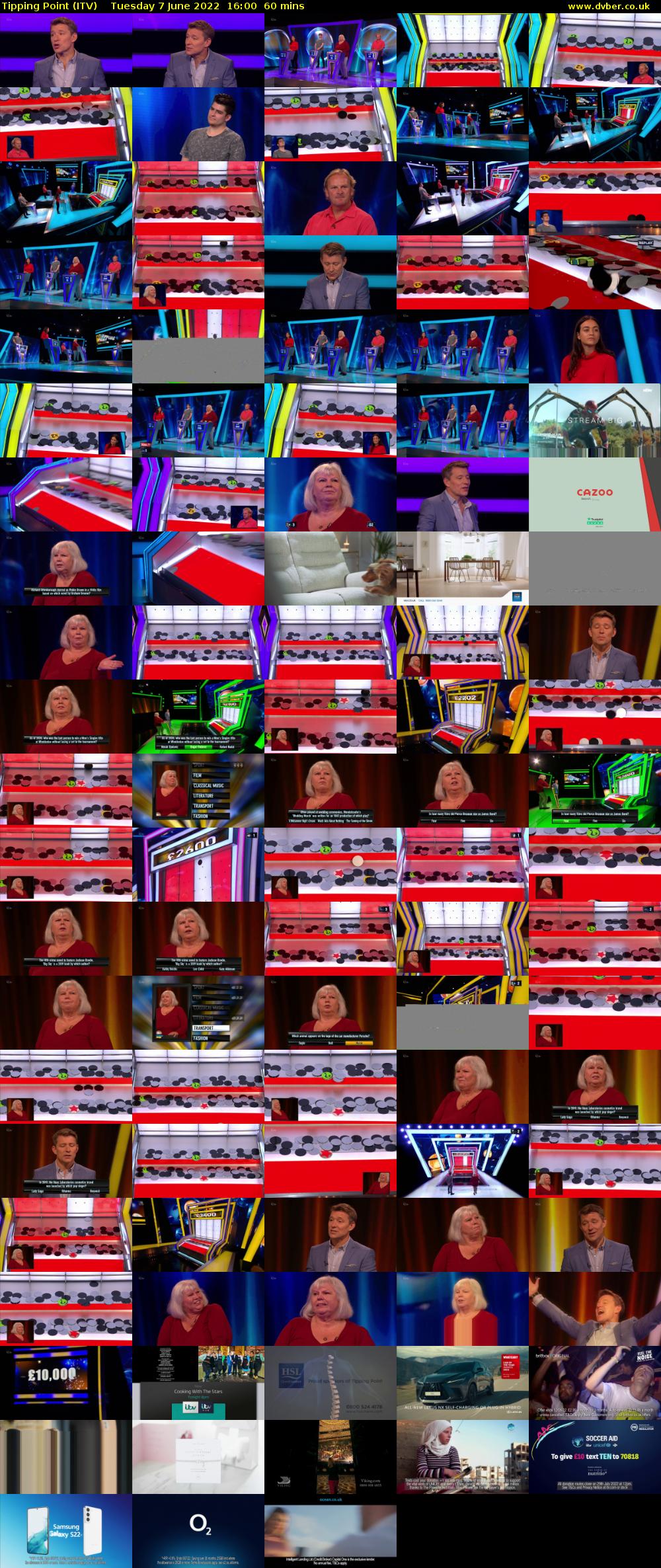 Tipping Point (ITV) Tuesday 7 June 2022 16:00 - 17:00