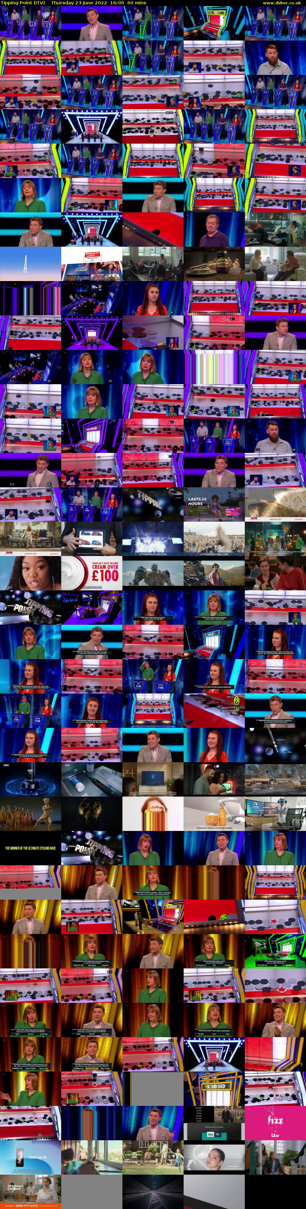 Tipping Point (ITV) Thursday 23 June 2022 16:00 - 17:00
