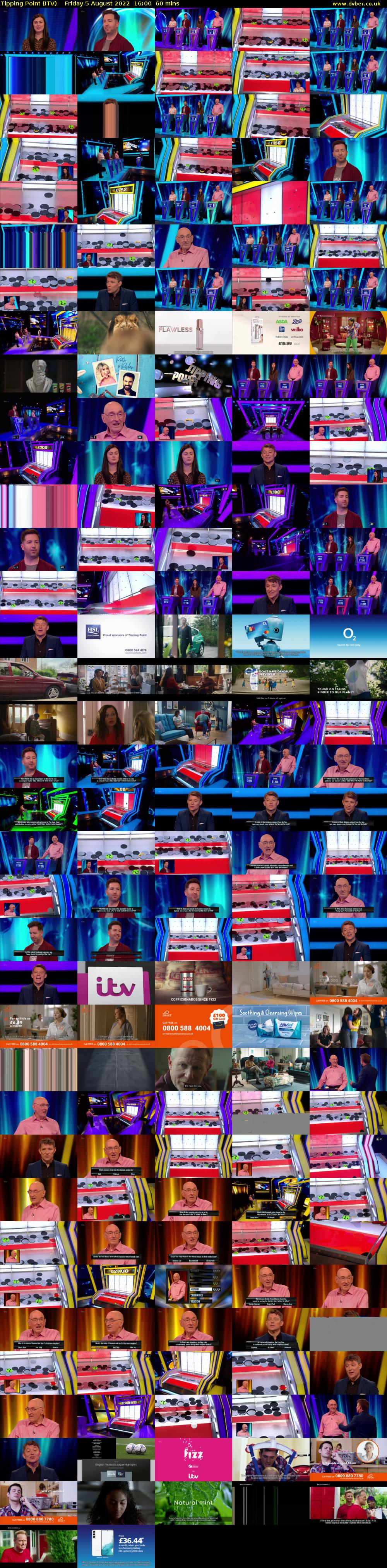 Tipping Point (ITV) Friday 5 August 2022 16:00 - 17:00