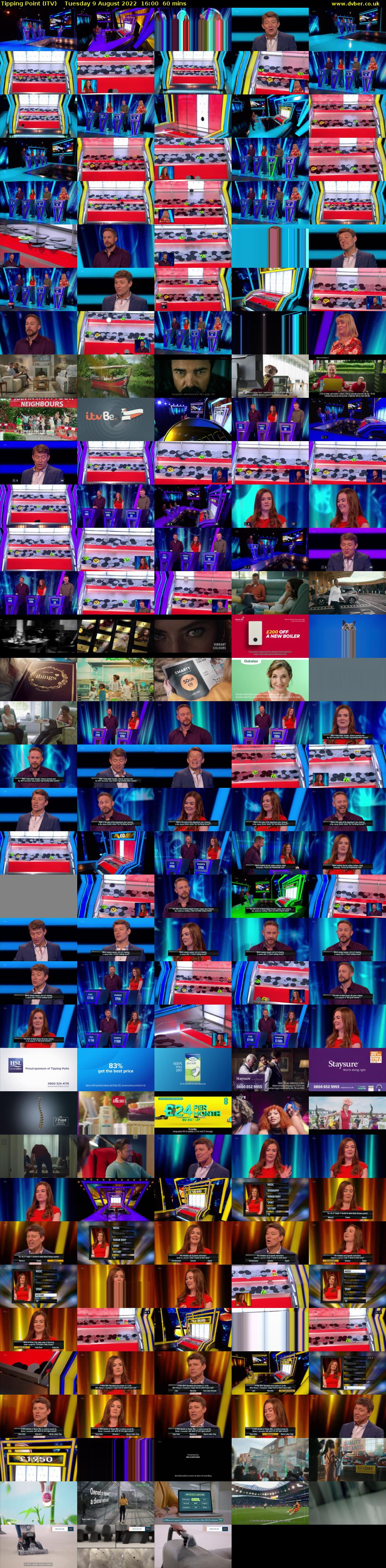 Tipping Point (ITV) Tuesday 9 August 2022 16:00 - 17:00