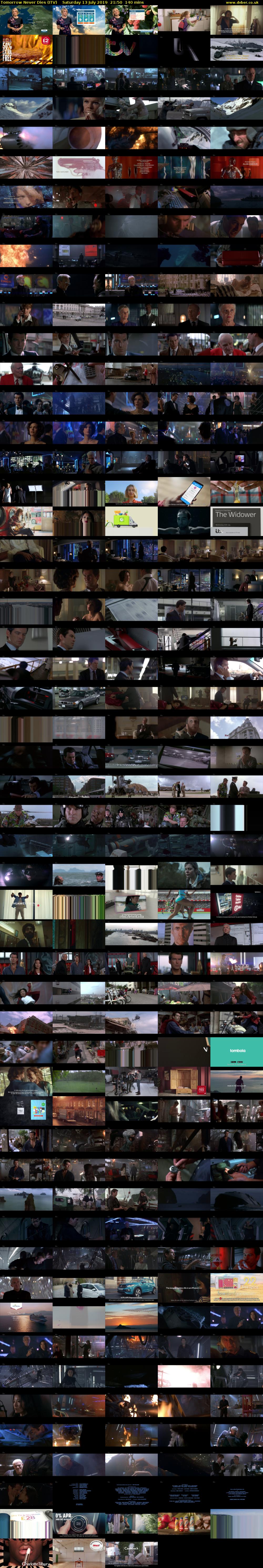 Tomorrow Never Dies (ITV) Saturday 13 July 2019 21:50 - 00:10