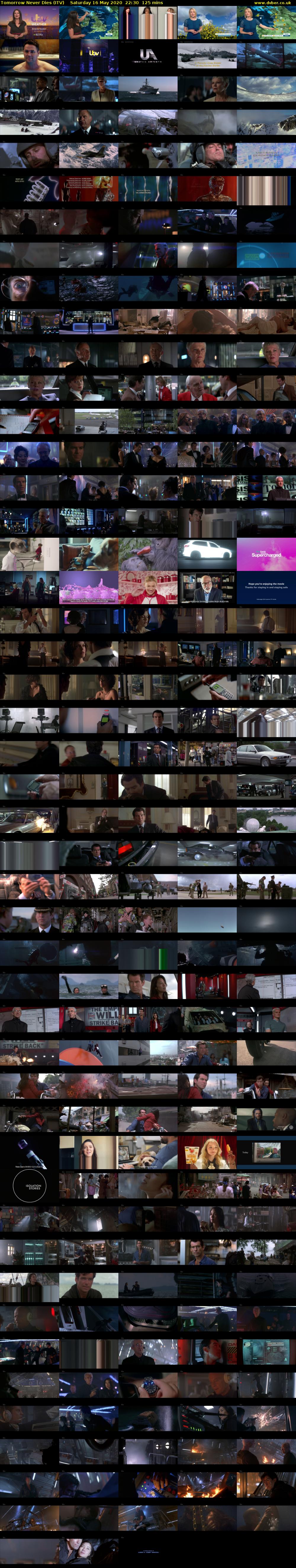 Tomorrow Never Dies (ITV) Saturday 16 May 2020 22:30 - 00:35