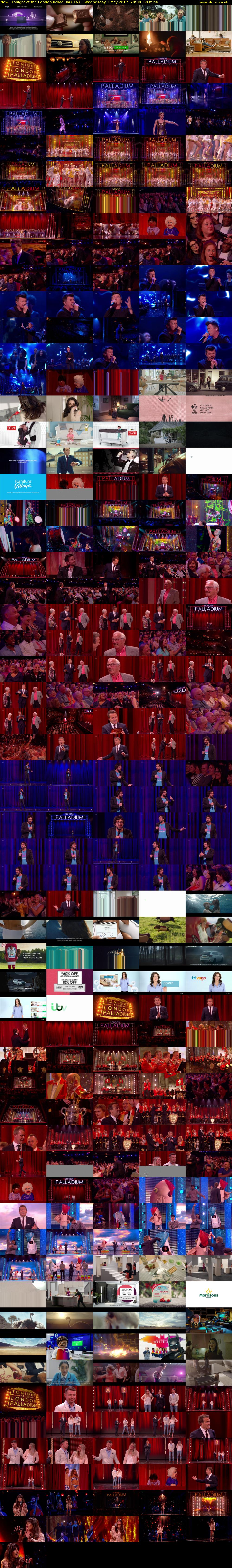 Tonight at the London Palladium (ITV) Wednesday 3 May 2017 20:00 - 21:00