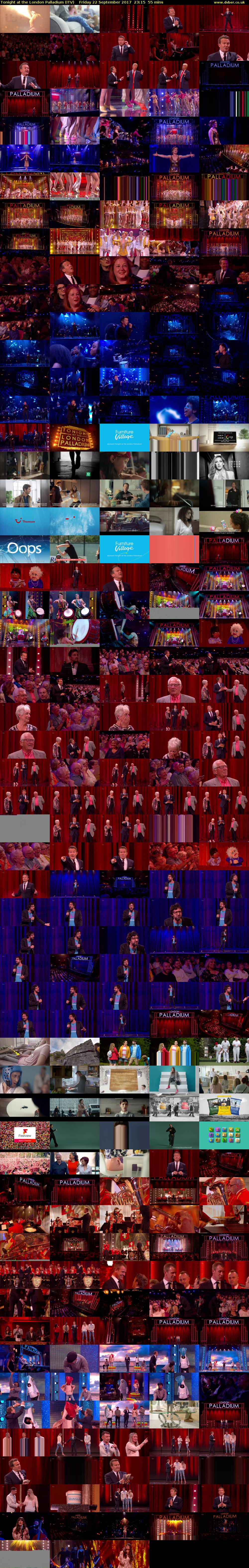 Tonight at the London Palladium (ITV) Friday 22 September 2017 23:15 - 00:10