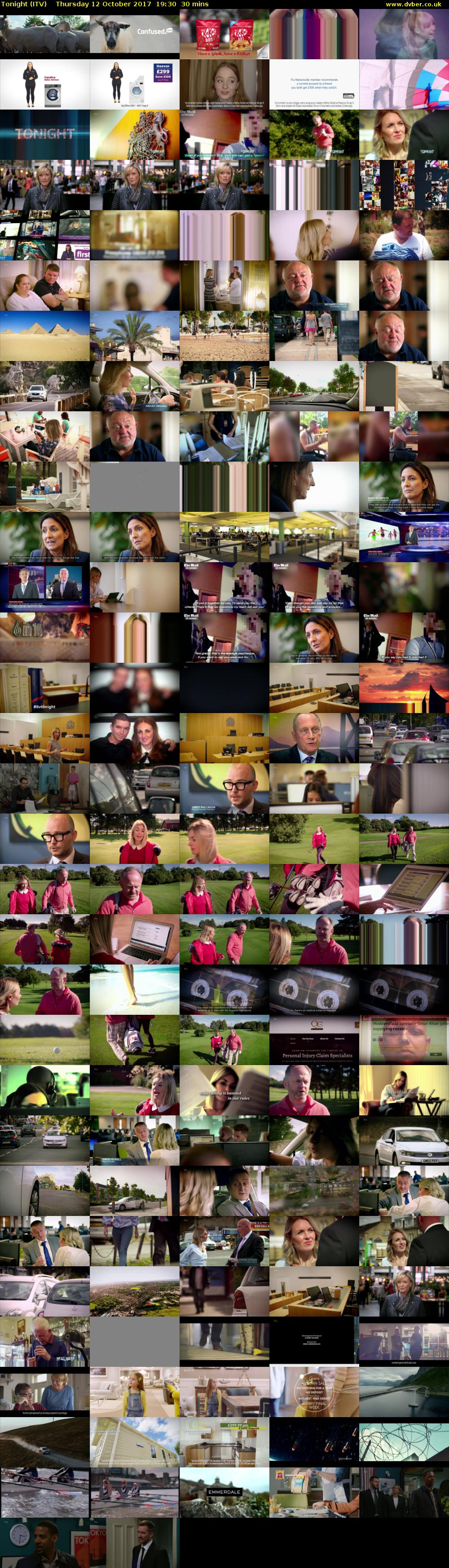 Tonight (ITV) Thursday 12 October 2017 19:30 - 20:00