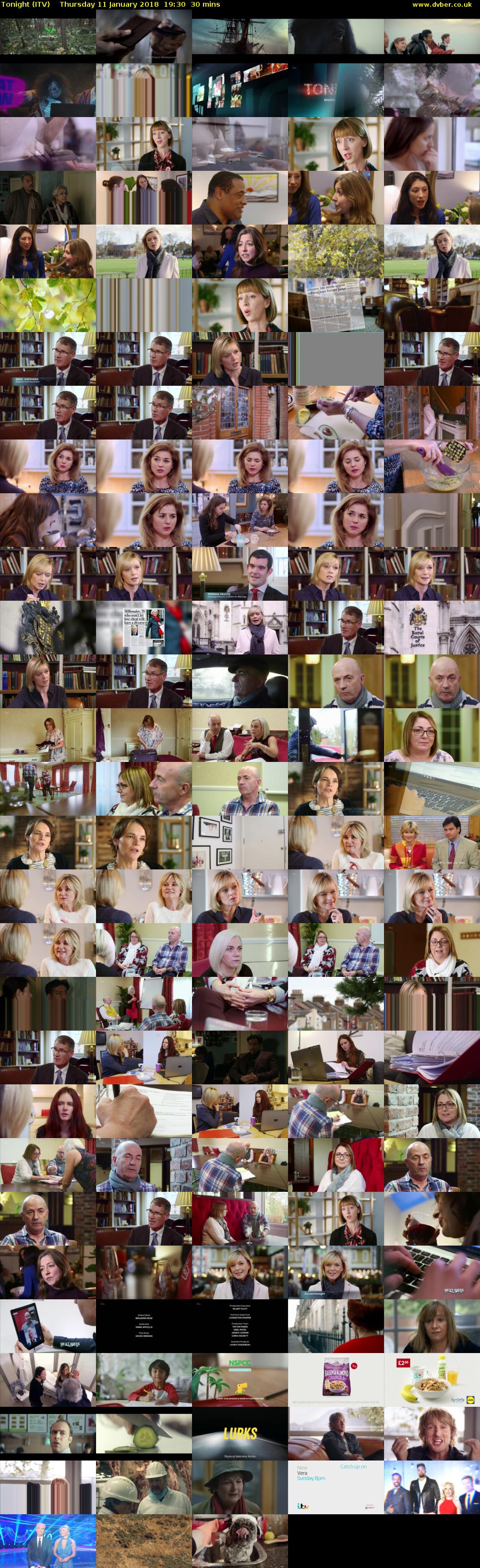 Tonight (ITV) Thursday 11 January 2018 19:30 - 20:00