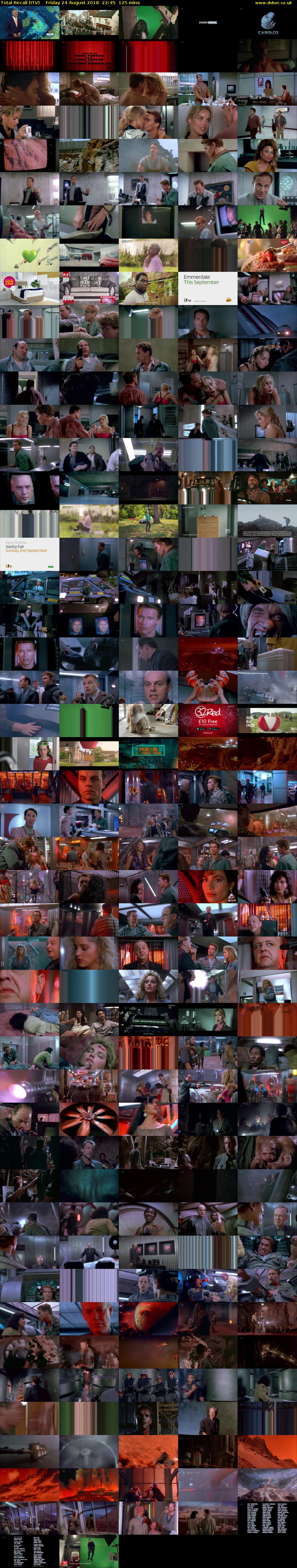 Total Recall (ITV) Friday 24 August 2018 22:45 - 00:50