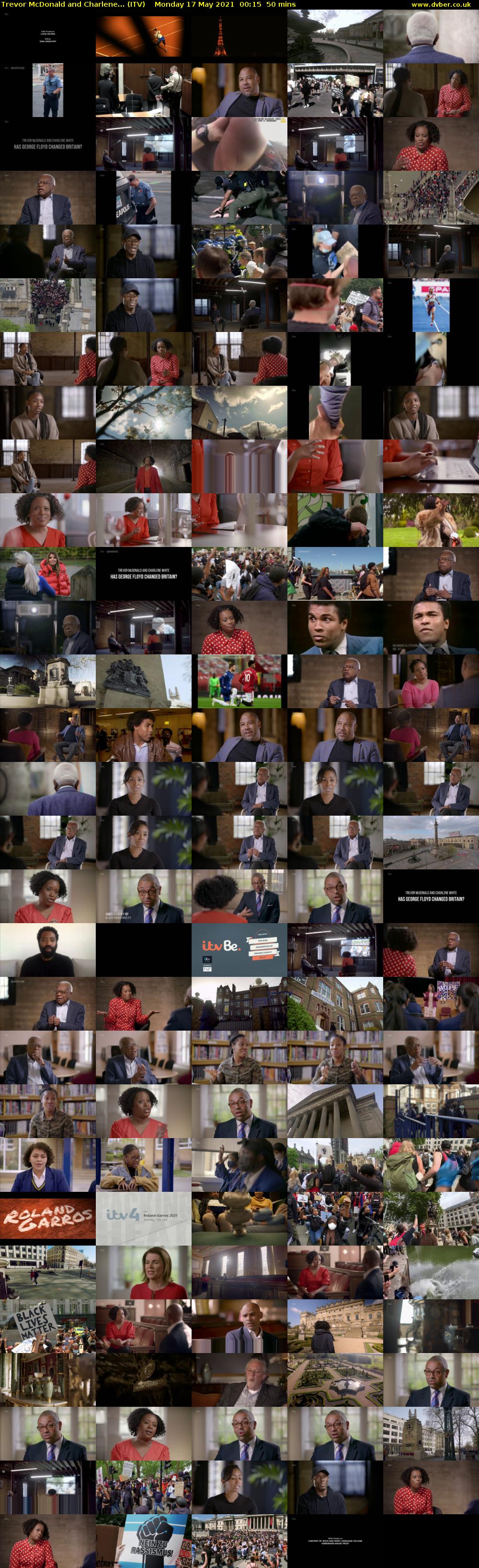 Trevor McDonald and Charlene... (ITV) Monday 17 May 2021 00:15 - 01:05