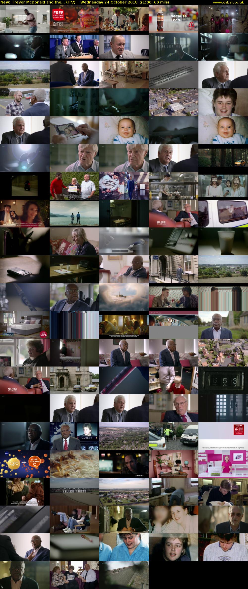 Trevor McDonald and the... (ITV) Wednesday 24 October 2018 21:00 - 22:00