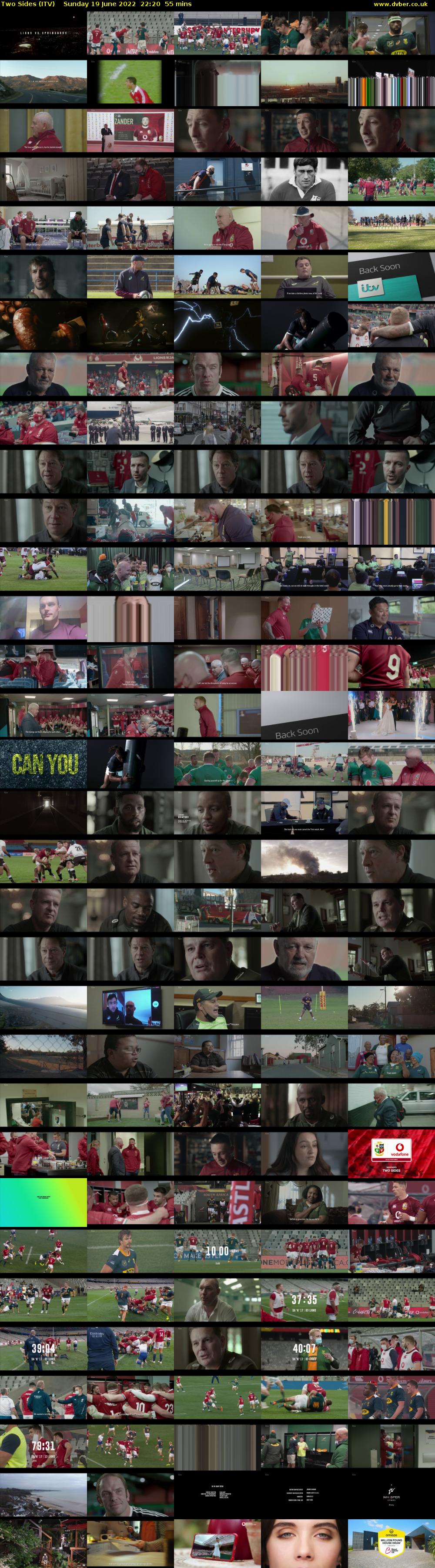 Two Sides (ITV) Sunday 19 June 2022 22:20 - 23:15
