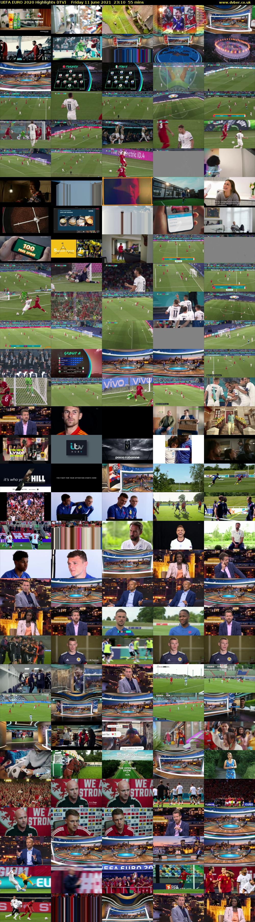 UEFA EURO 2020 Highlights (ITV) Friday 11 June 2021 23:10 - 00:05