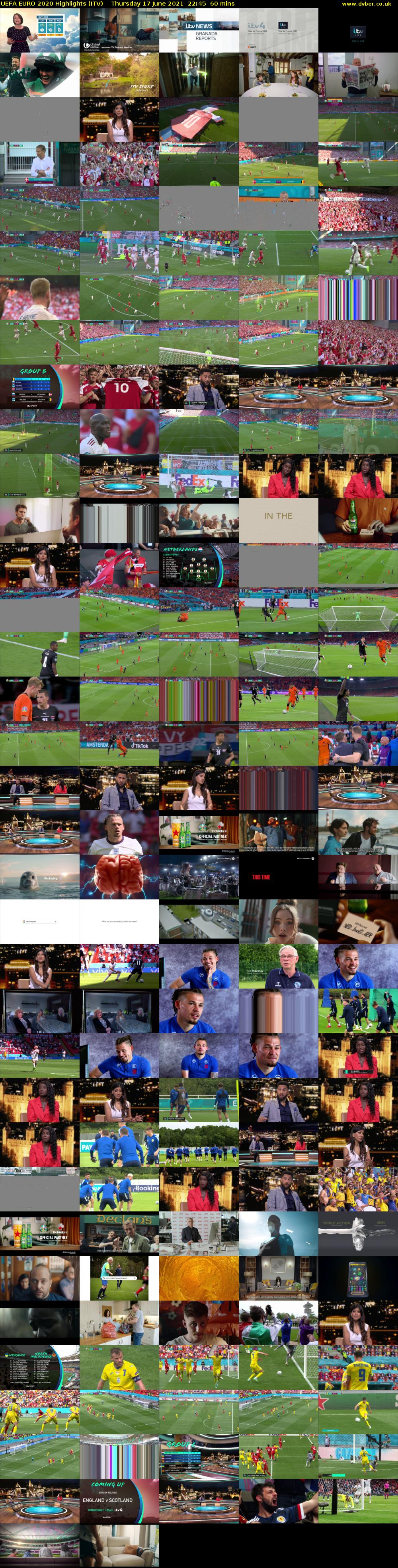 UEFA EURO 2020 Highlights (ITV) Thursday 17 June 2021 22:45 - 23:45