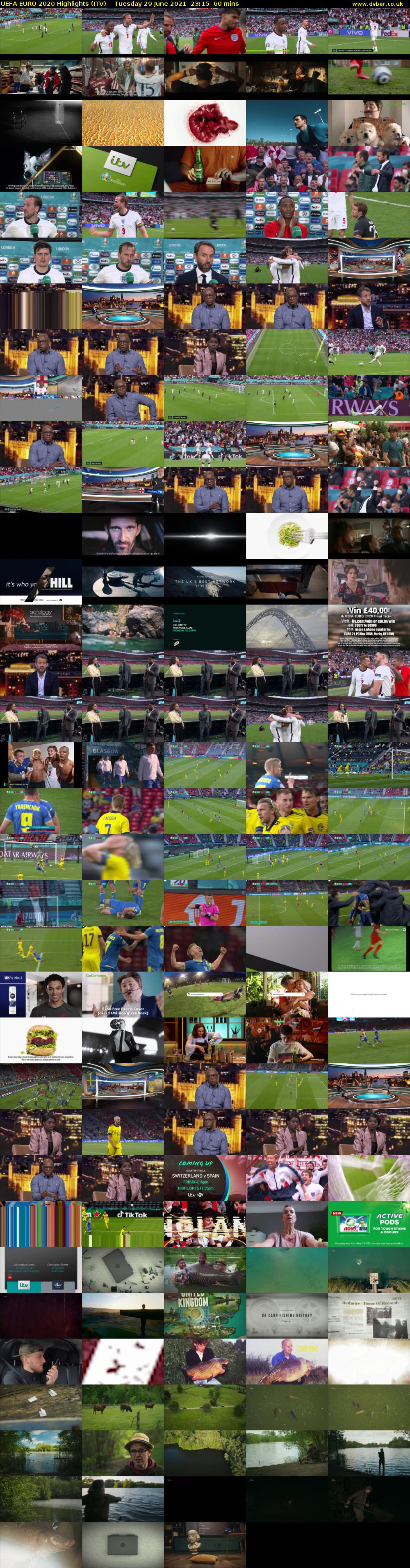 UEFA EURO 2020 Highlights (ITV) Tuesday 29 June 2021 23:15 - 00:15