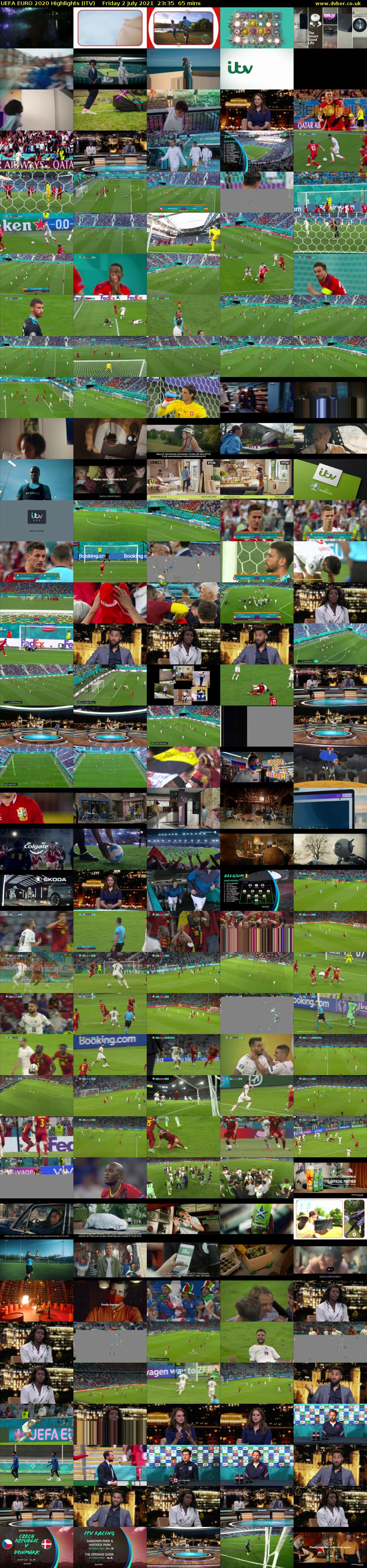 UEFA EURO 2020 Highlights (ITV) Friday 2 July 2021 23:35 - 00:40