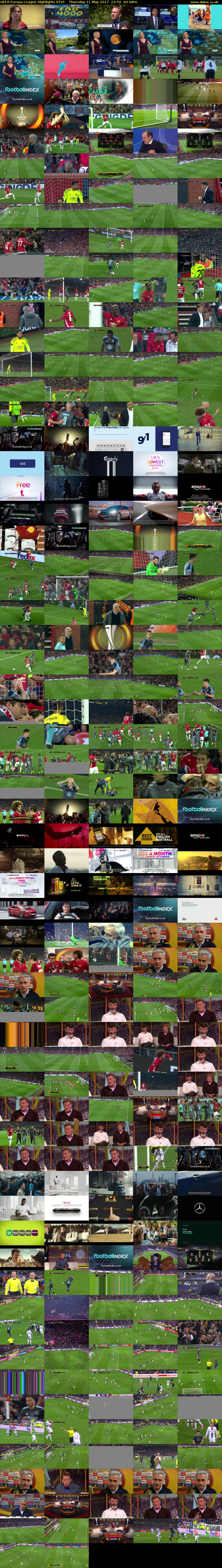UEFA Europa League Highlights (ITV) Thursday 11 May 2017 22:50 - 23:50