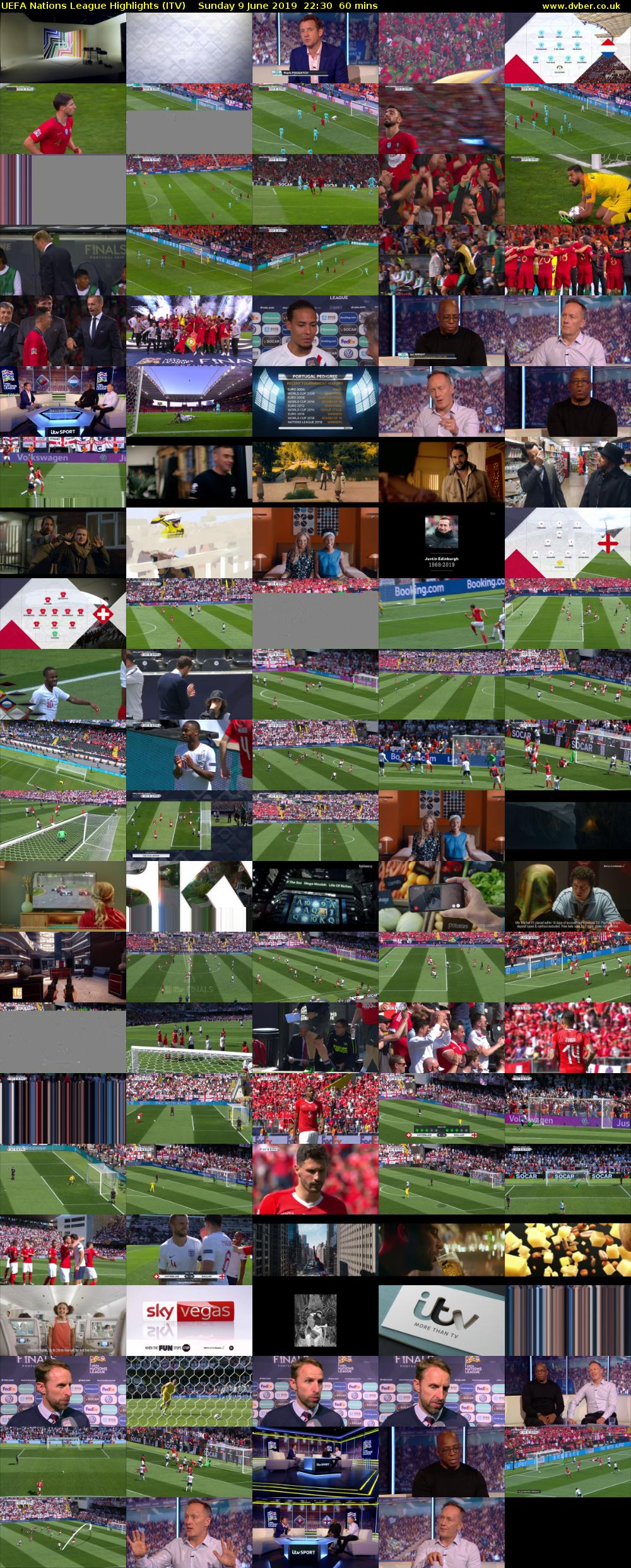 UEFA Nations League Highlights (ITV) Sunday 9 June 2019 22:30 - 23:30