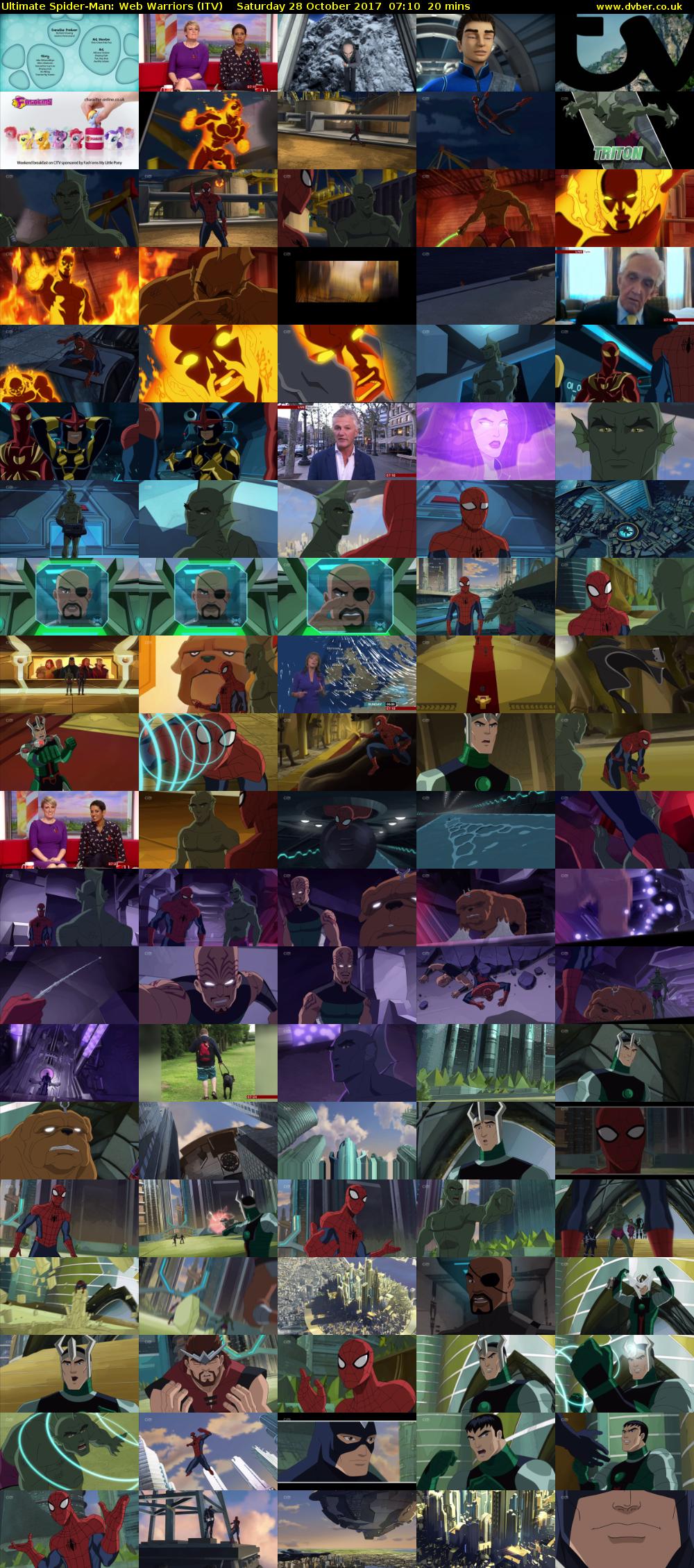 Ultimate Spider-Man: Web Warriors (ITV) Saturday 28 October 2017 07:10 - 07:30