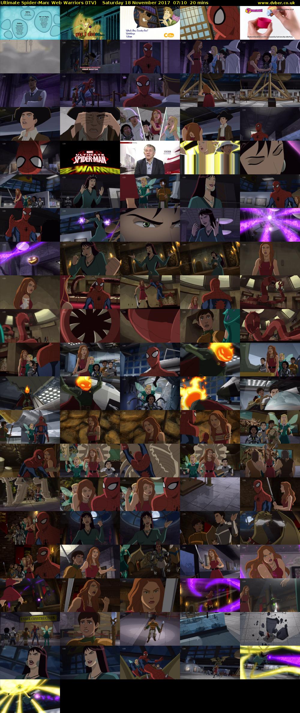 Ultimate Spider-Man: Web Warriors (ITV) Saturday 18 November 2017 07:10 - 07:30