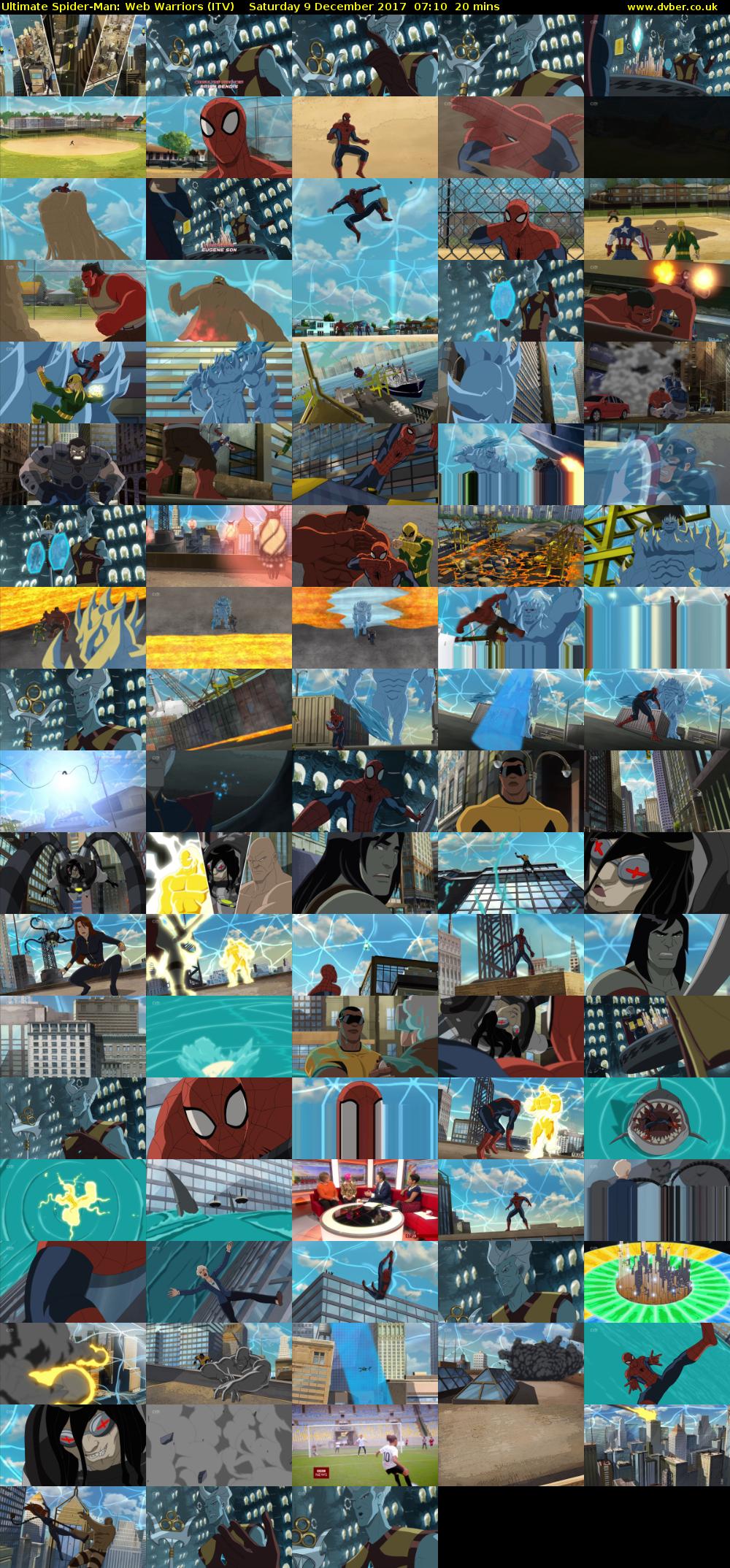 Ultimate Spider-Man: Web Warriors (ITV) Saturday 9 December 2017 07:10 - 07:30