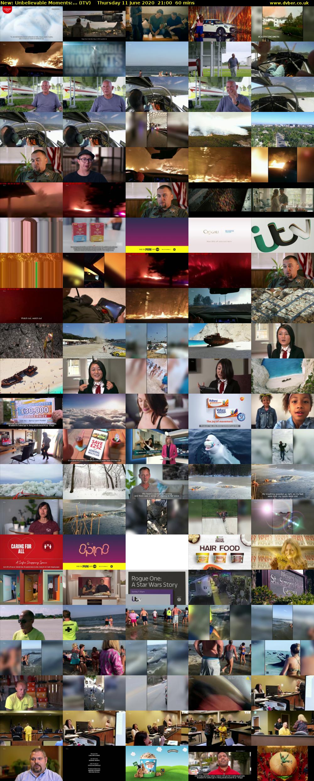 Unbelievable Moments:... (ITV) Thursday 11 June 2020 21:00 - 22:00