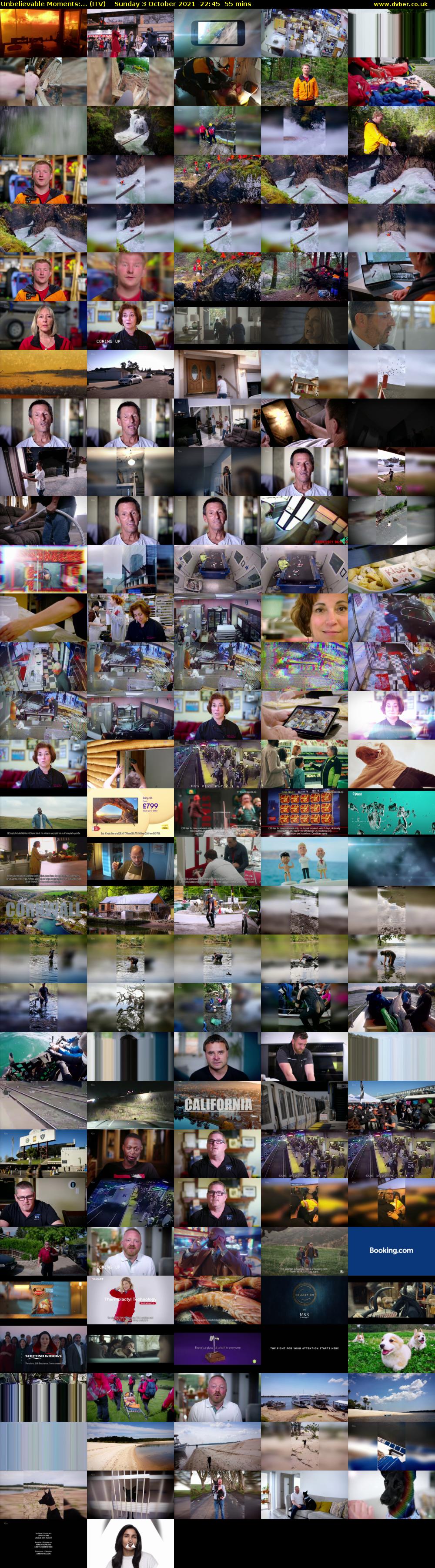 Unbelievable Moments:... (ITV) Sunday 3 October 2021 22:45 - 23:40