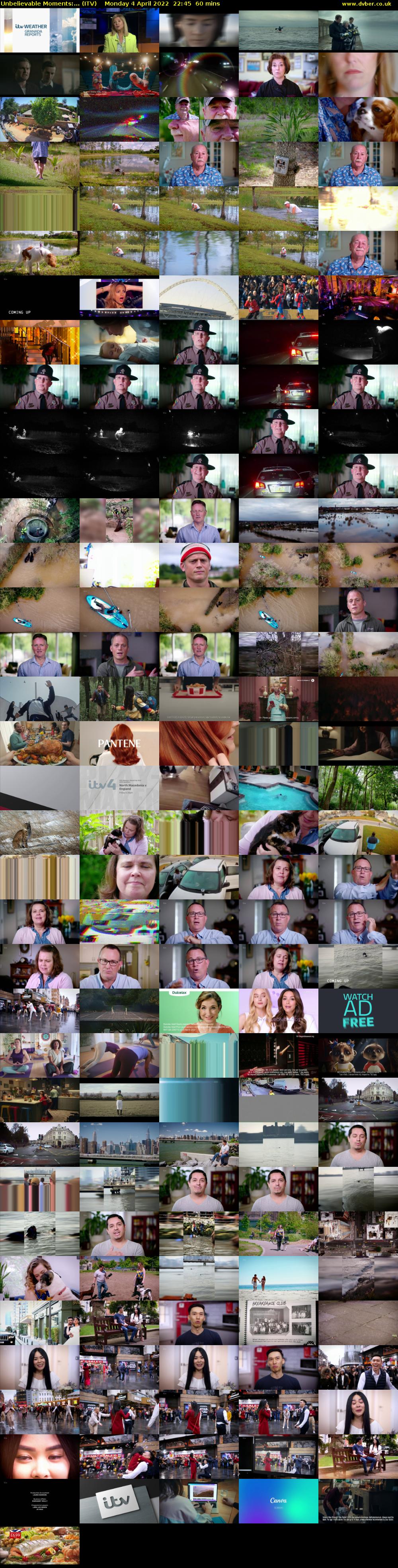 Unbelievable Moments:... (ITV) Monday 4 April 2022 22:45 - 23:45
