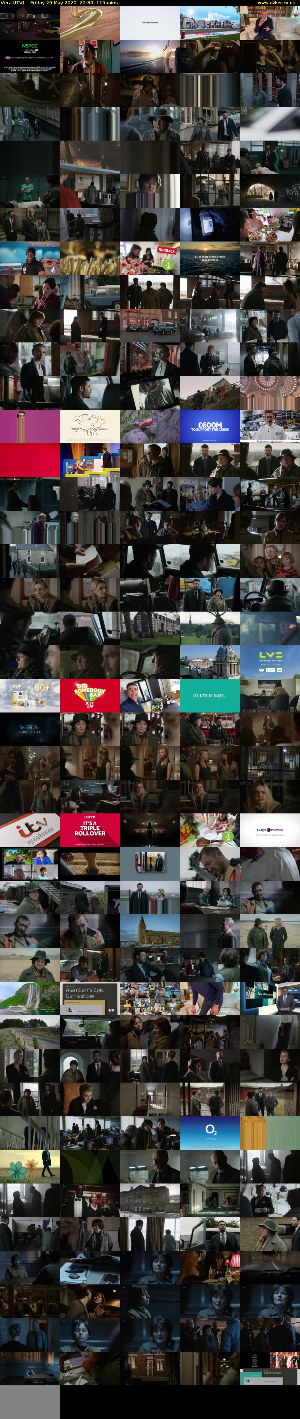 Vera (ITV) Friday 29 May 2020 20:30 - 22:25