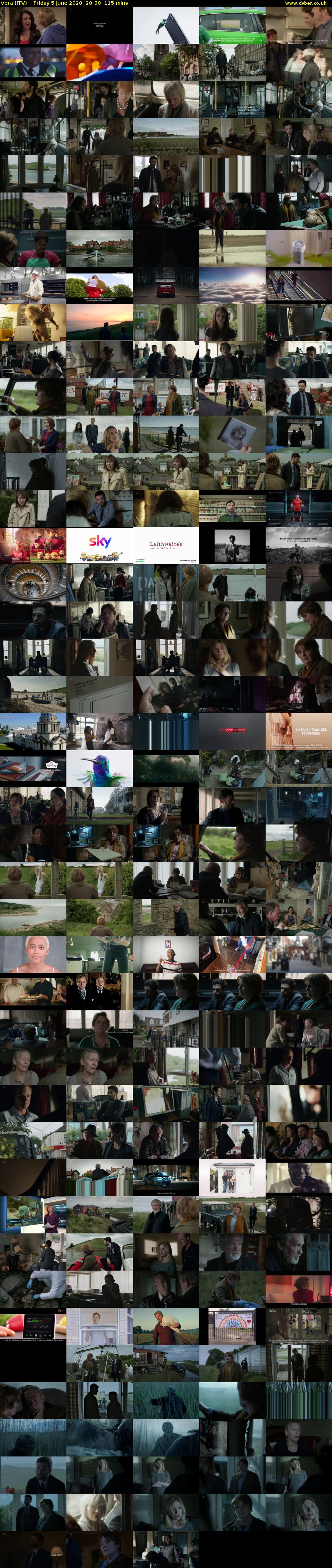 Vera (ITV) Friday 5 June 2020 20:30 - 22:25