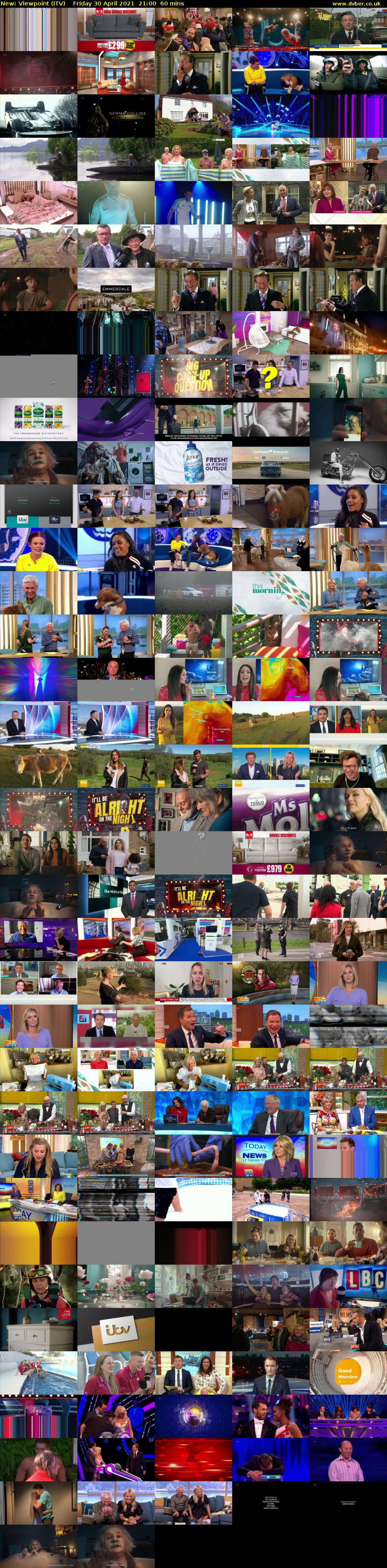 Viewpoint (ITV) Friday 30 April 2021 21:00 - 22:00