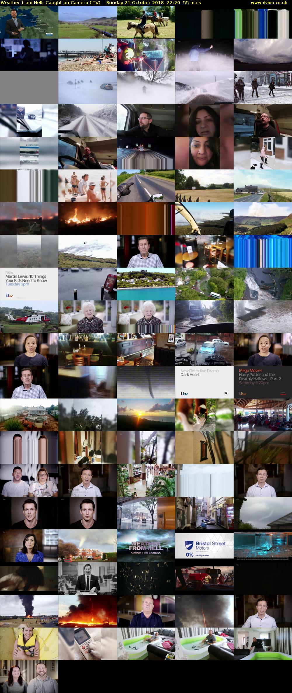 Weather from Hell: Caught on Camera (ITV) Sunday 21 October 2018 22:20 - 23:15