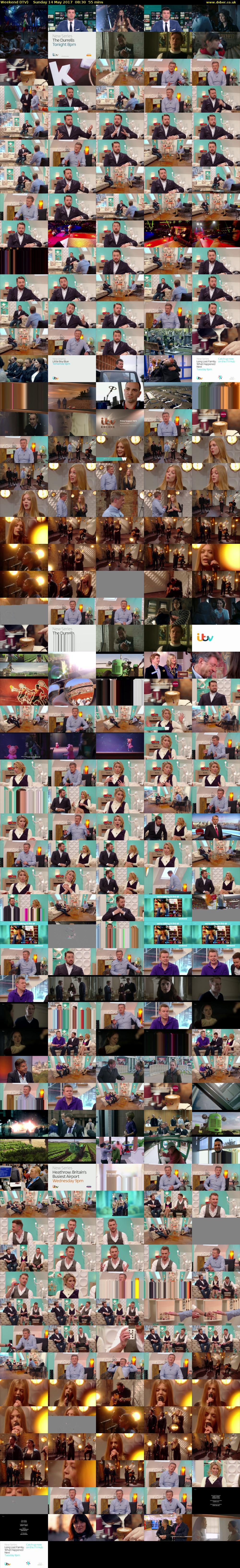 Weekend (ITV) Sunday 14 May 2017 08:30 - 09:25