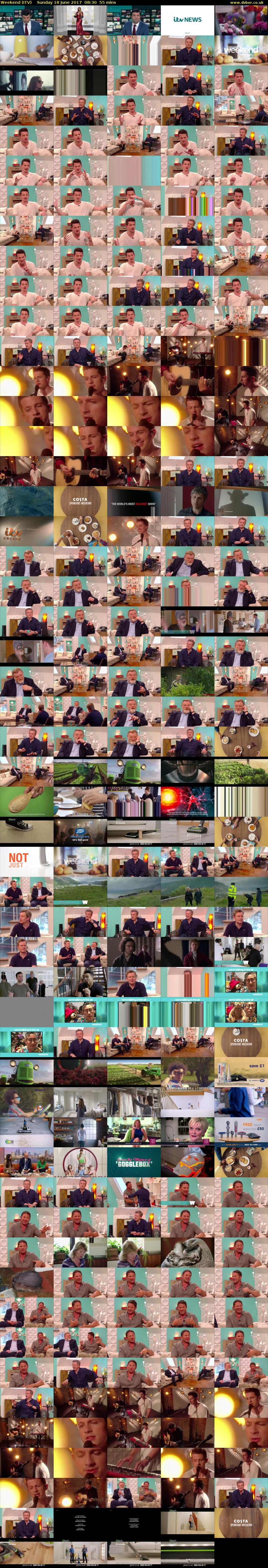 Weekend (ITV) Sunday 18 June 2017 08:30 - 09:25