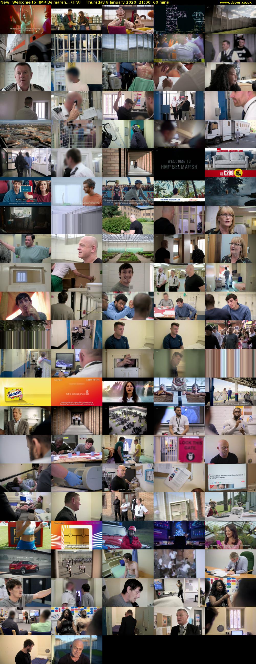 Welcome to HMP Belmarsh... (ITV) Thursday 9 January 2020 21:00 - 22:00