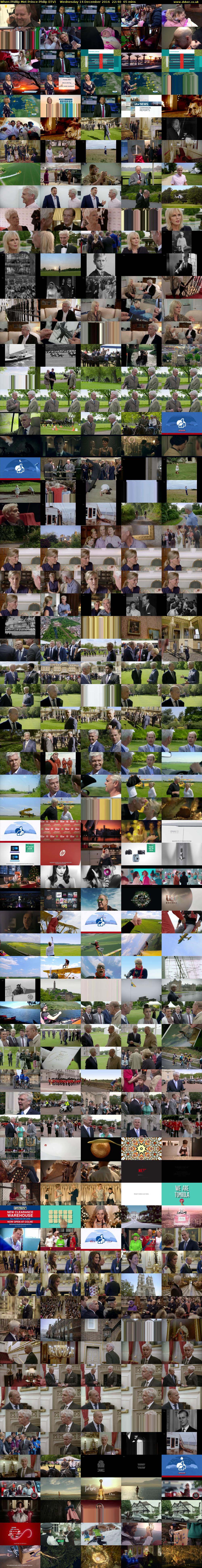 When Phillip Met Prince Philip (ITV) Wednesday 14 December 2016 22:40 - 23:45