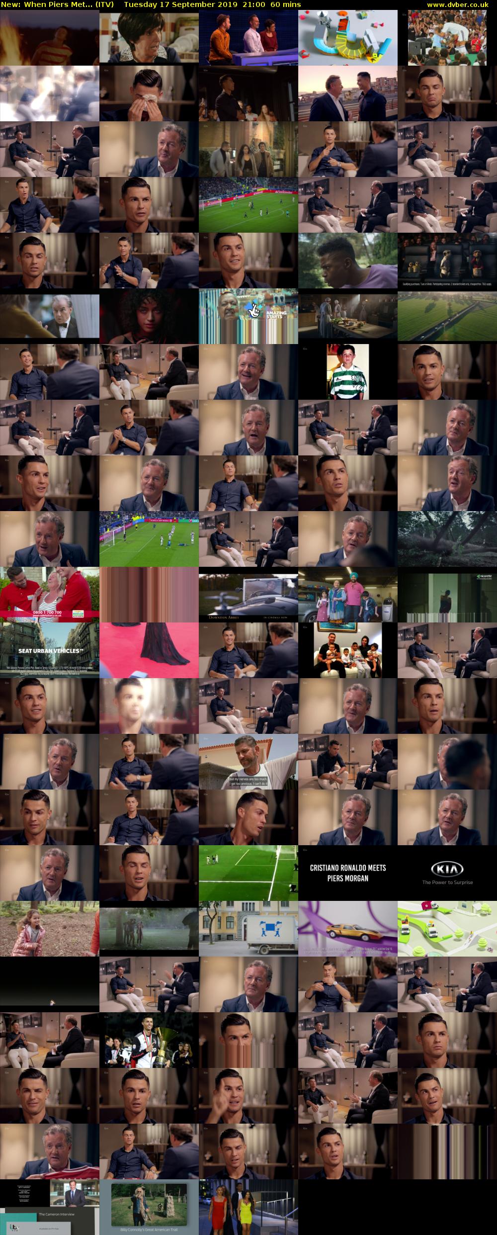 When Piers Met... (ITV) Tuesday 17 September 2019 21:00 - 22:00