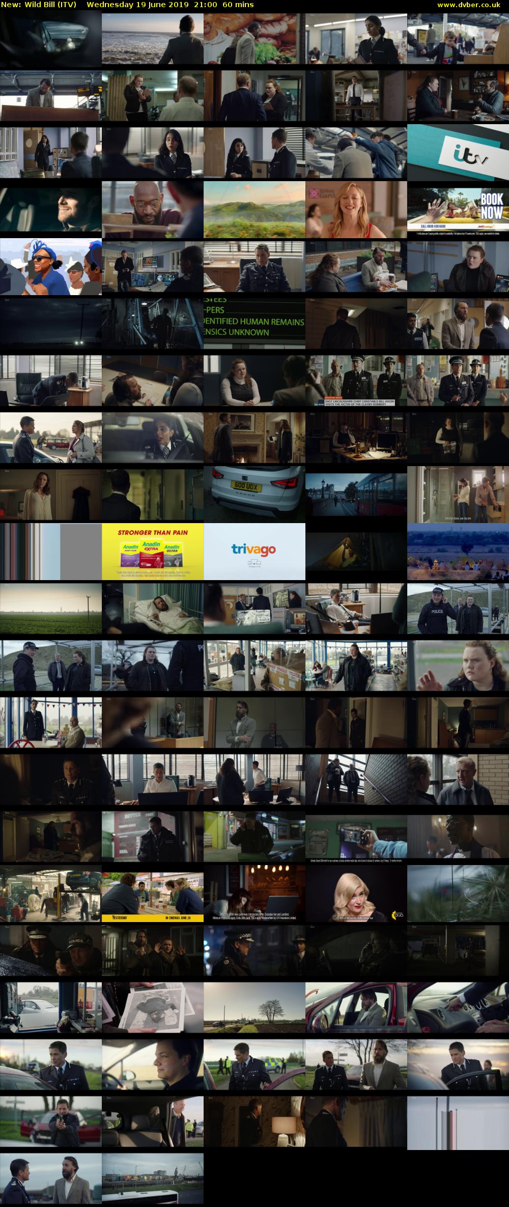 Wild Bill (ITV) Wednesday 19 June 2019 21:00 - 22:00