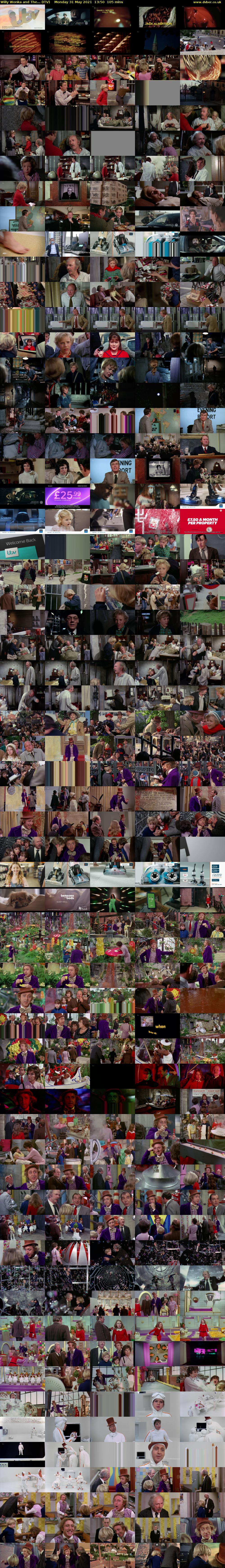 Willy Wonka and The... (ITV) Monday 31 May 2021 13:50 - 15:35