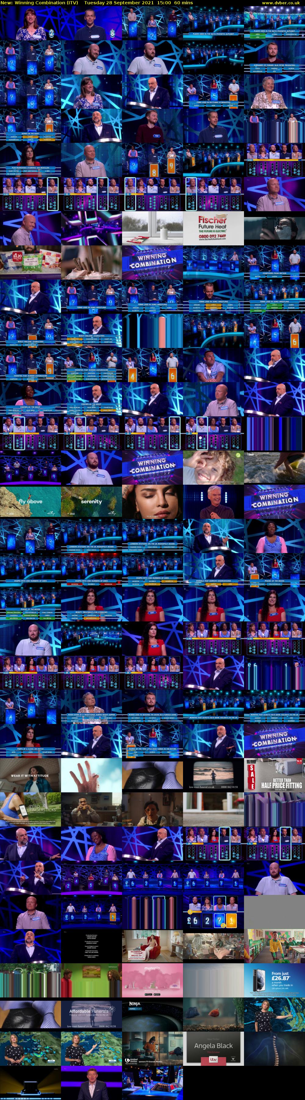 Winning Combination (ITV) Tuesday 28 September 2021 15:00 - 16:00