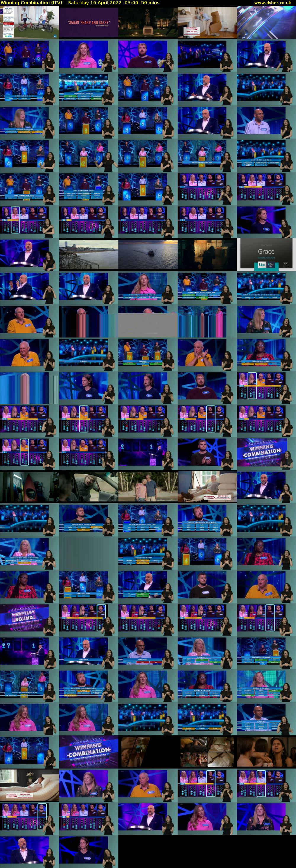 Winning Combination (ITV) Saturday 16 April 2022 03:00 - 03:50