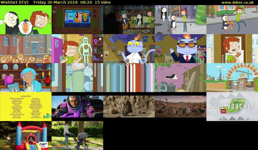 Wishfart (ITV) Friday 30 March 2018 08:20 - 08:35