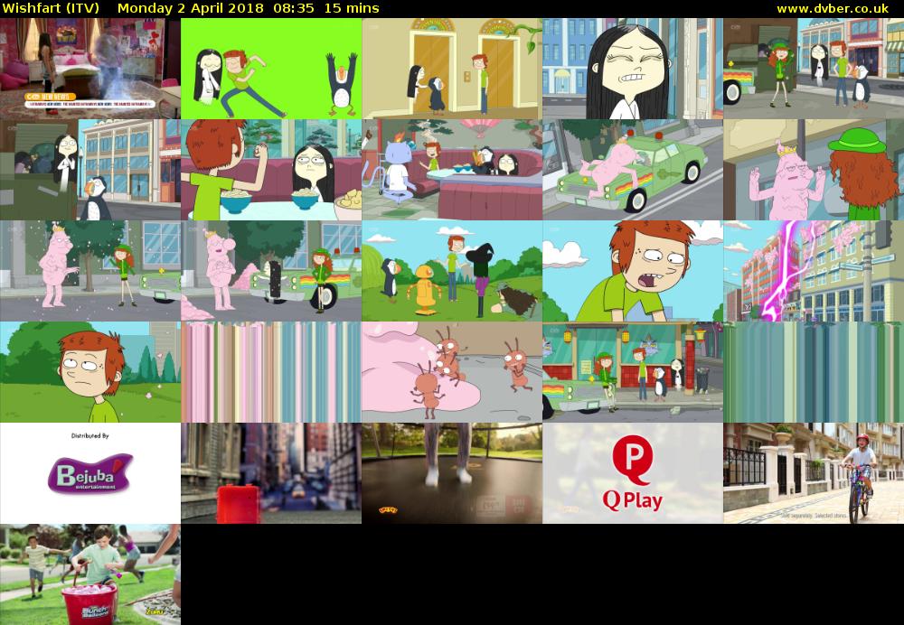 Wishfart (ITV) Monday 2 April 2018 08:35 - 08:50