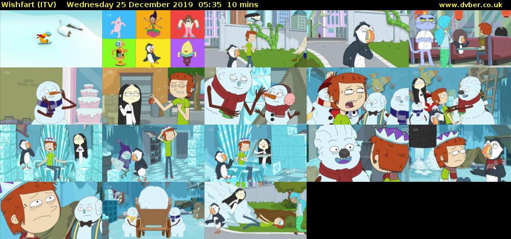 Wishfart (ITV) Wednesday 25 December 2019 05:35 - 05:45