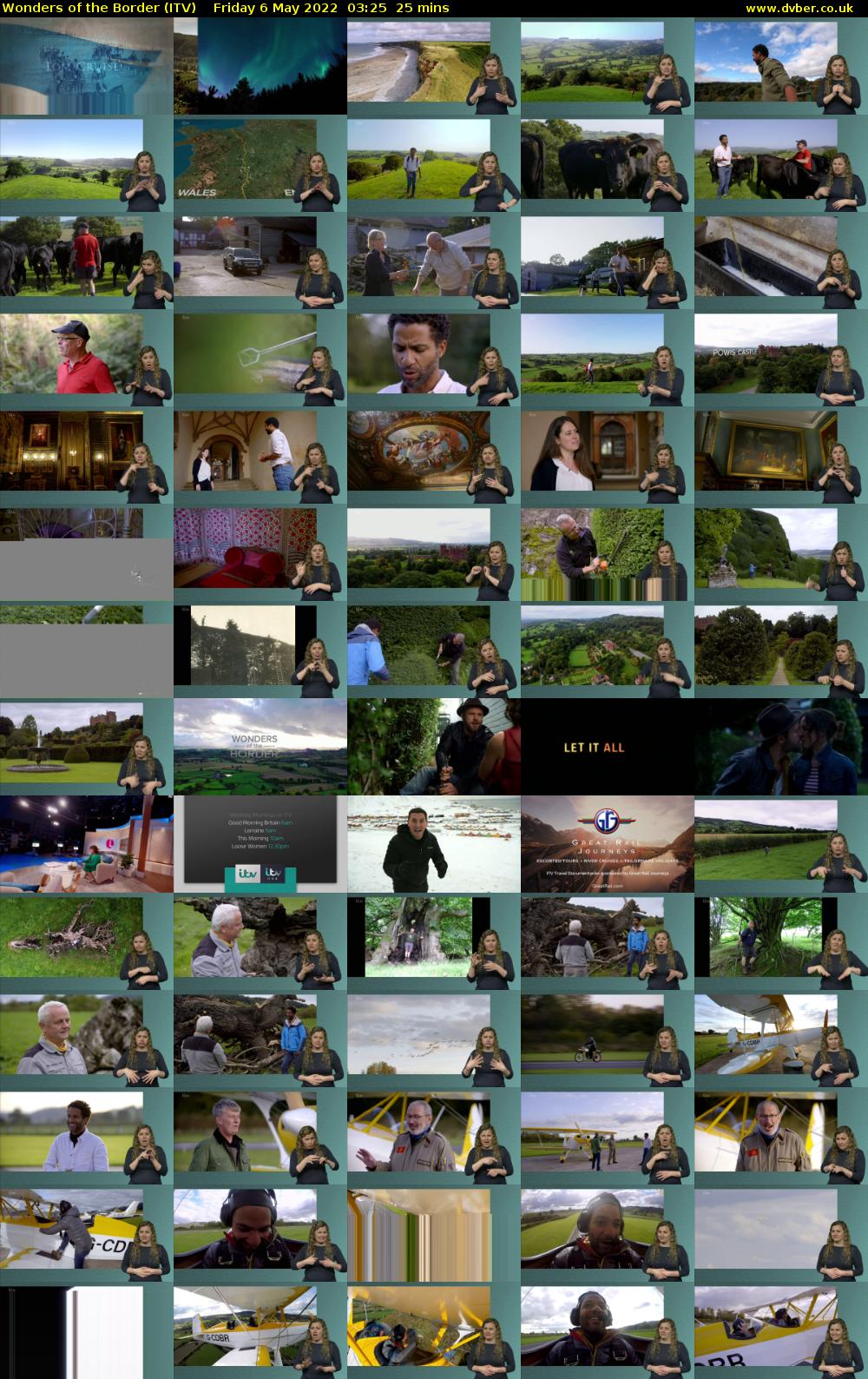 Wonders of the Border (ITV) Friday 6 May 2022 03:25 - 03:50